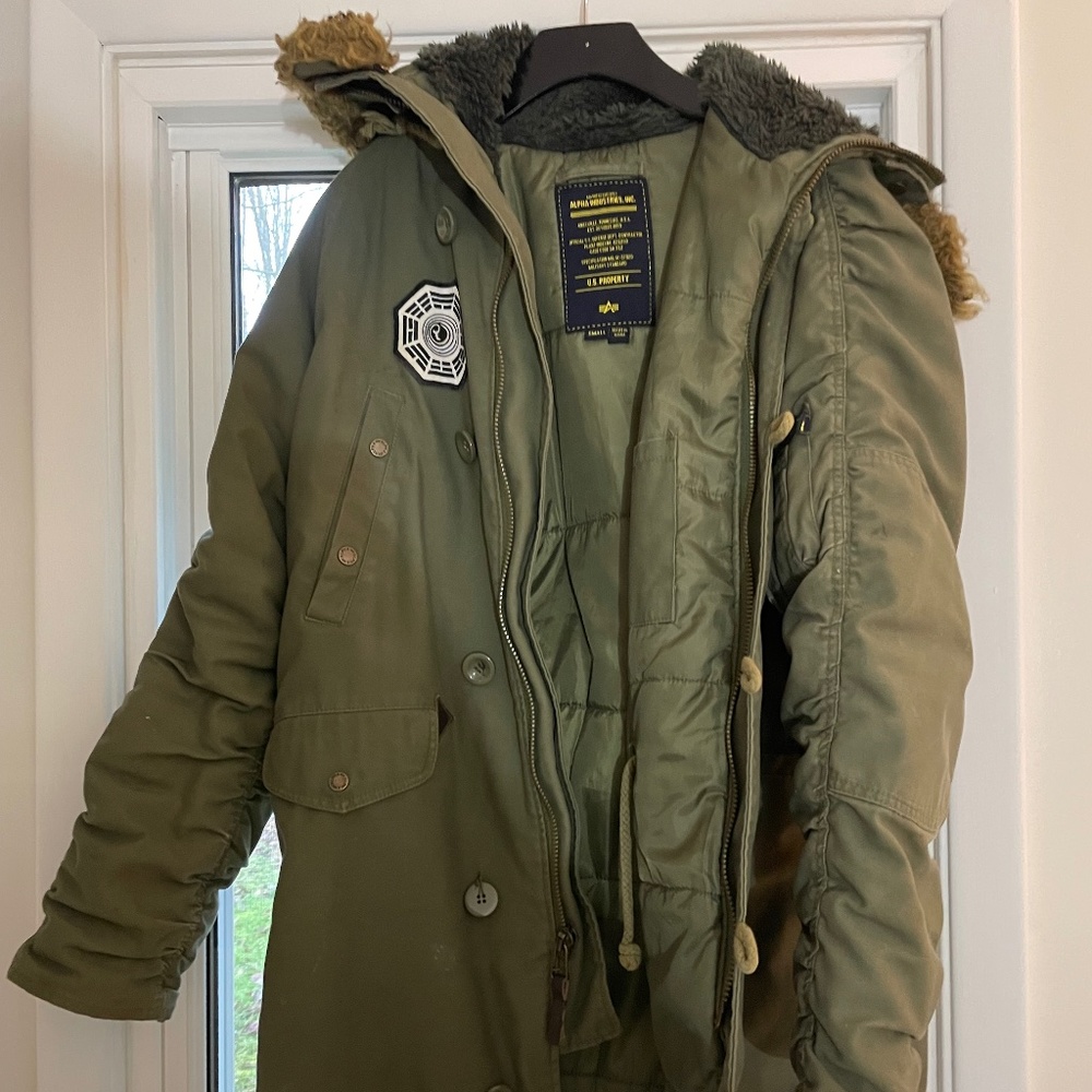 Military Style Heavy Parka